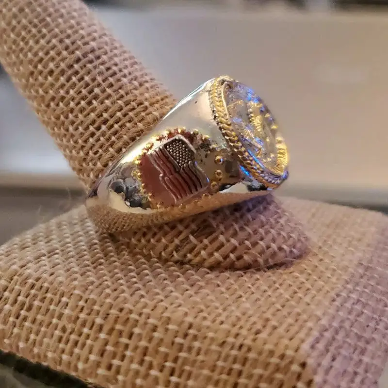 Bague americaine d ecole militaire - Image 6