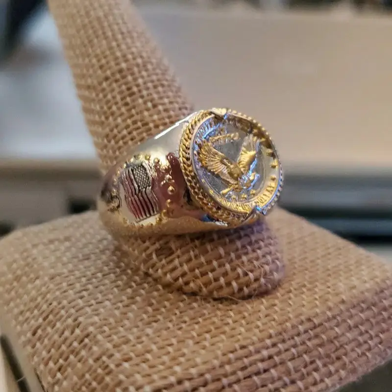 Bague americaine d ecole militaire - Image 7