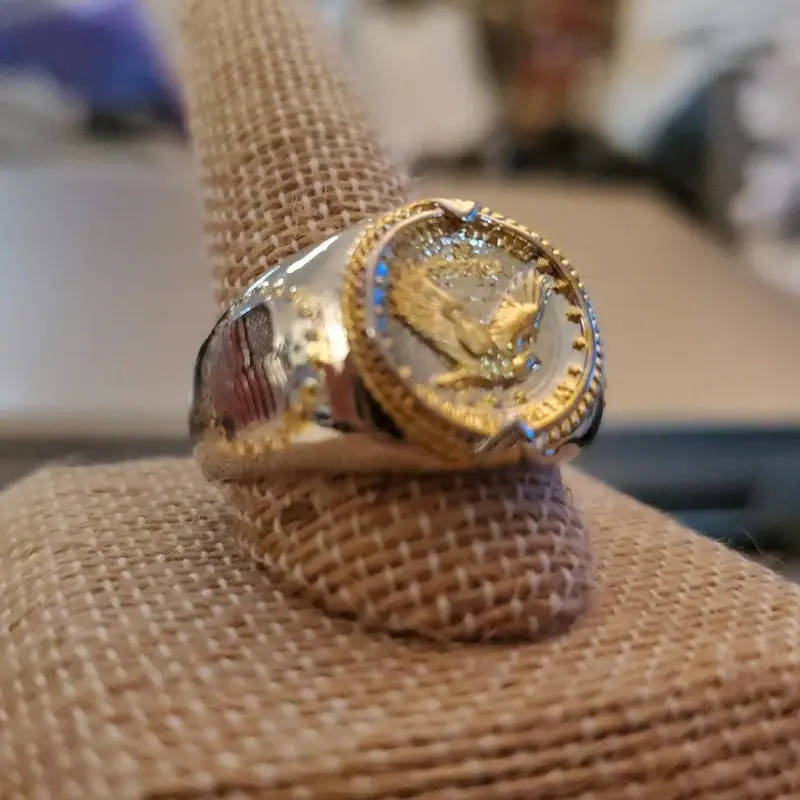 Bague americaine d ecole militaire - Image 8
