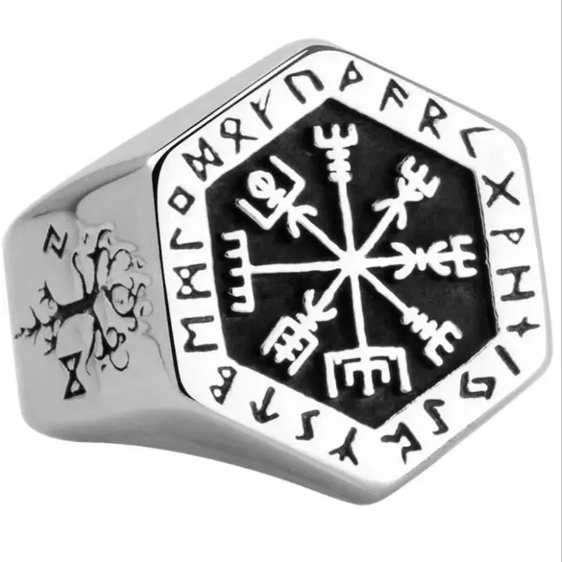 Bague Viking Vegvisir - Image 3
