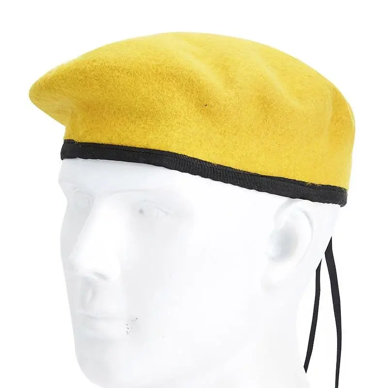 Béret jaune armée - Image 2