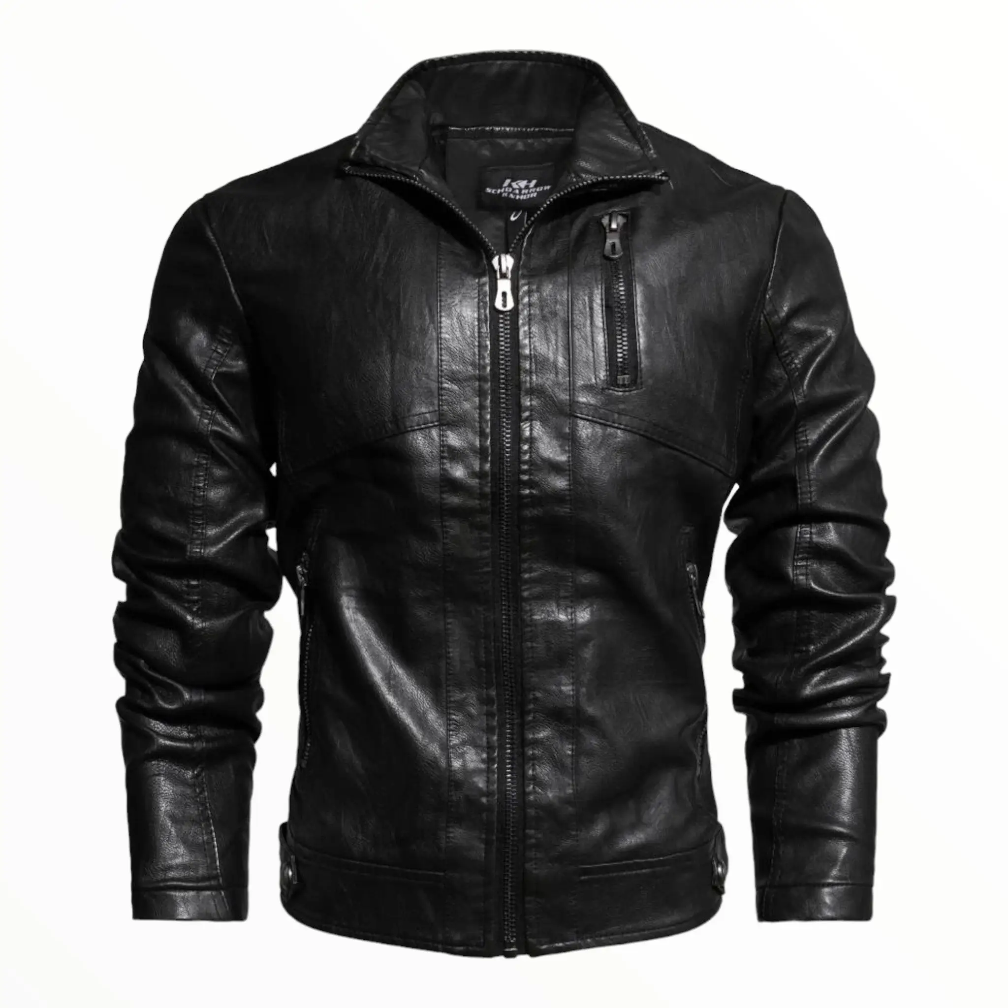 BLOUSON MILITAIRE EFFET CUIR ITALIEN - Image 15