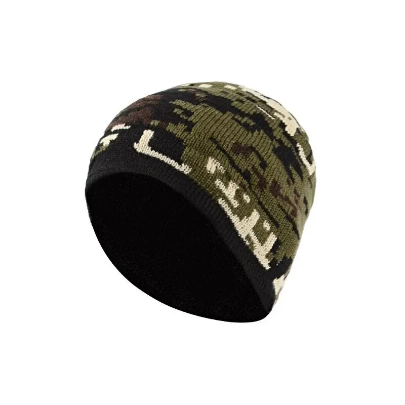 Bonnet homme camouflage modèle tricot - Image 4