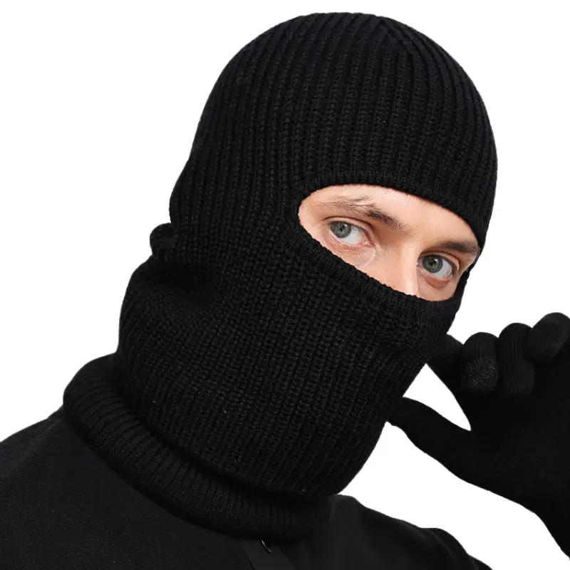 Cagoule tricot homme - Image 4