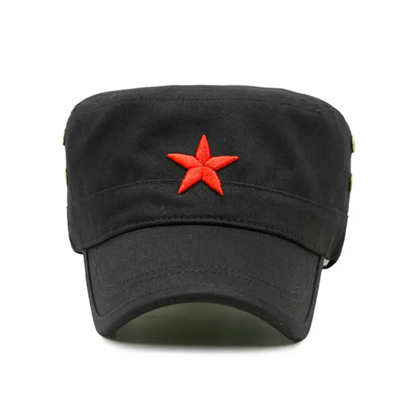 Casquette militaire noire - Image 2