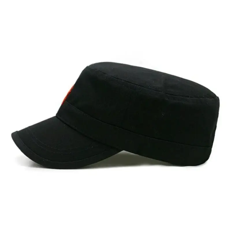 Casquette militaire noire - Image 3
