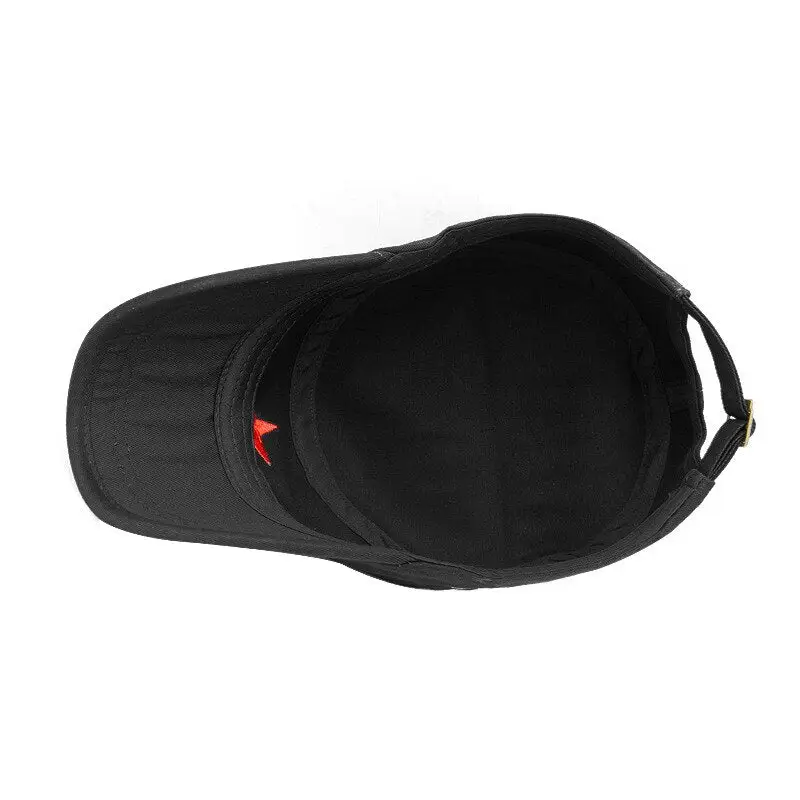 Casquette militaire noire - Image 6