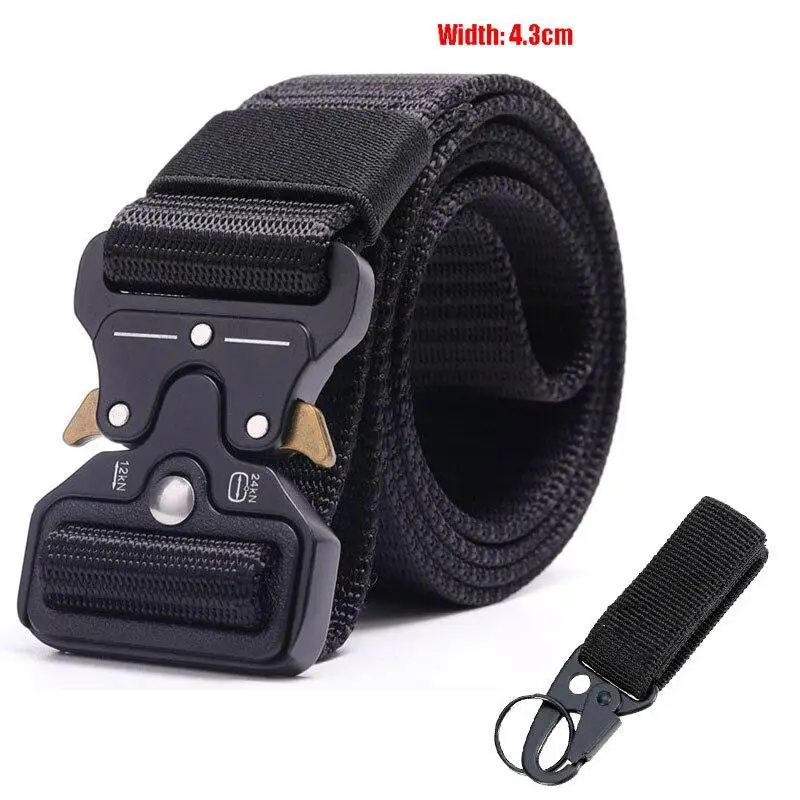 CEINTURE MILITAIRE AVEC BOUCLE EN MÉTAL - Image 11