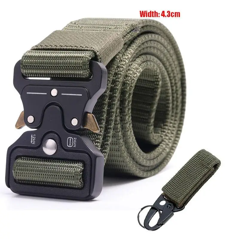 CEINTURE MILITAIRE AVEC BOUCLE EN MÉTAL - Image 12