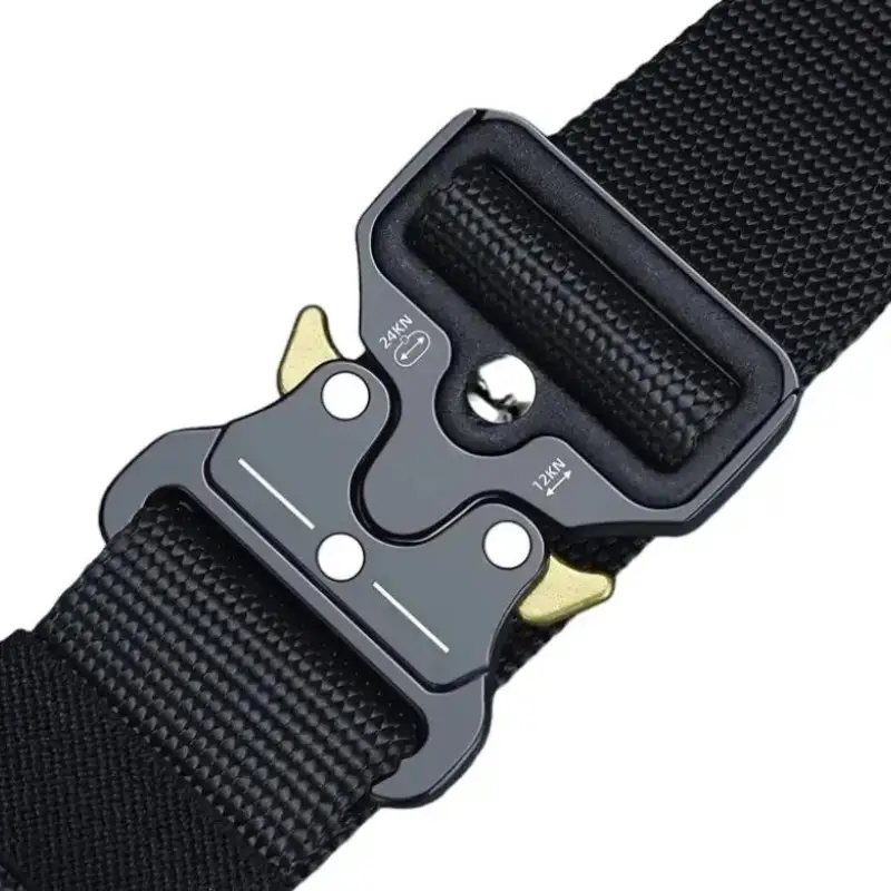 CEINTURE MILITAIRE AVEC BOUCLE EN MÉTAL - Image 3
