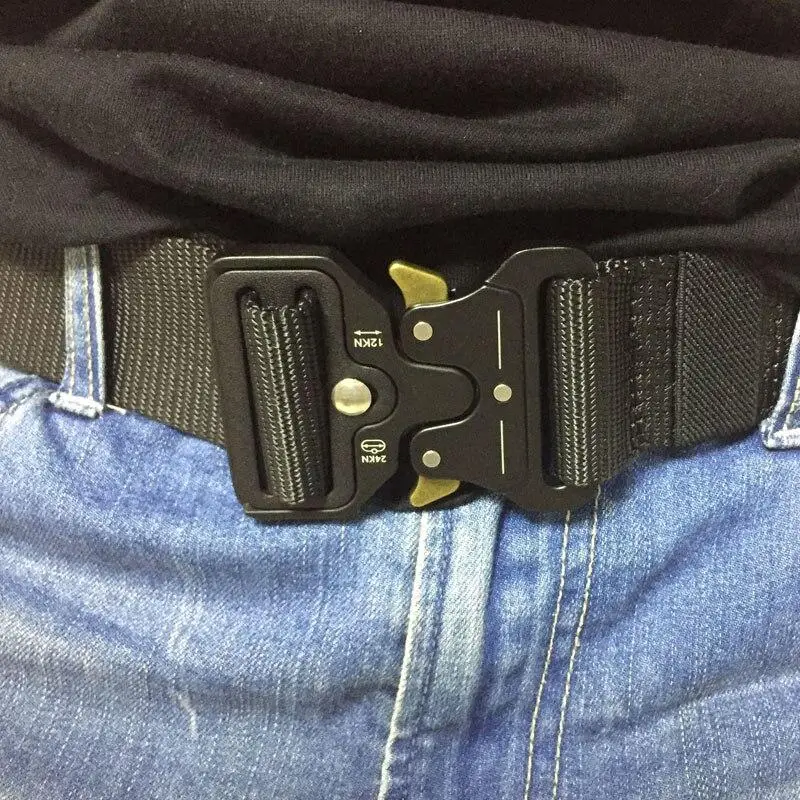 CEINTURE MILITAIRE AVEC BOUCLE EN MÉTAL - Image 6