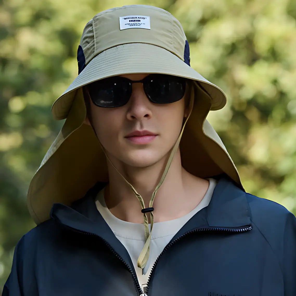 Chapeau anti uv protection cou randonnée - Image 18