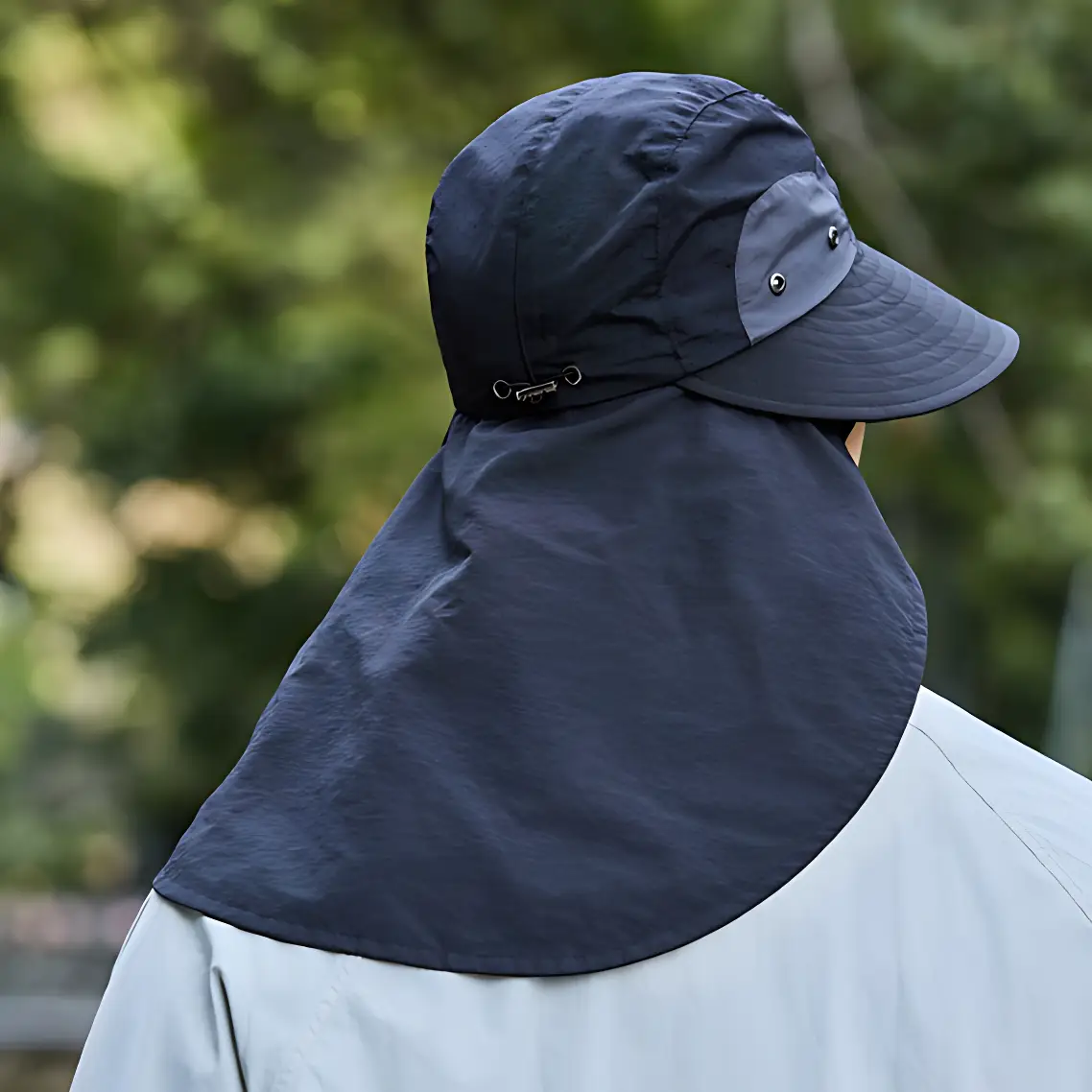Chapeau anti uv protection cou randonnée - Image 23