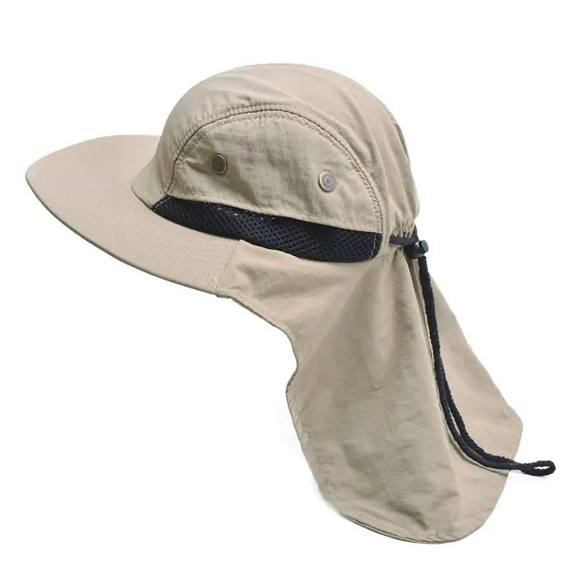 Chapeau de brousse avec protège nuque