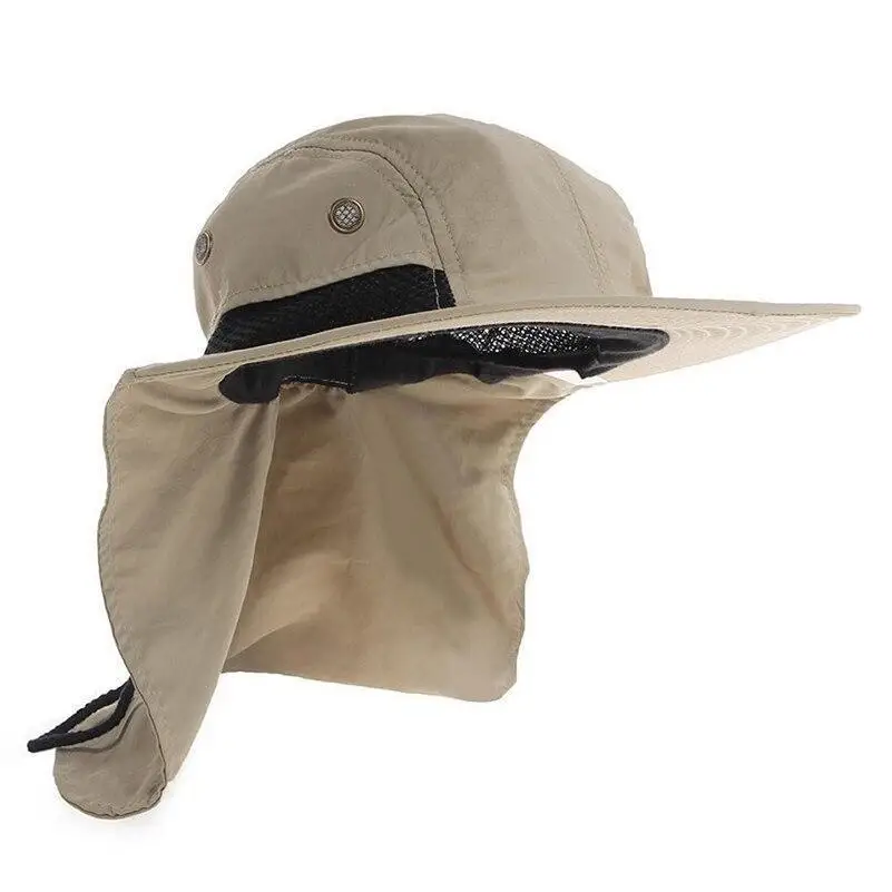 Chapeau de brousse avec protège nuque - Image 3