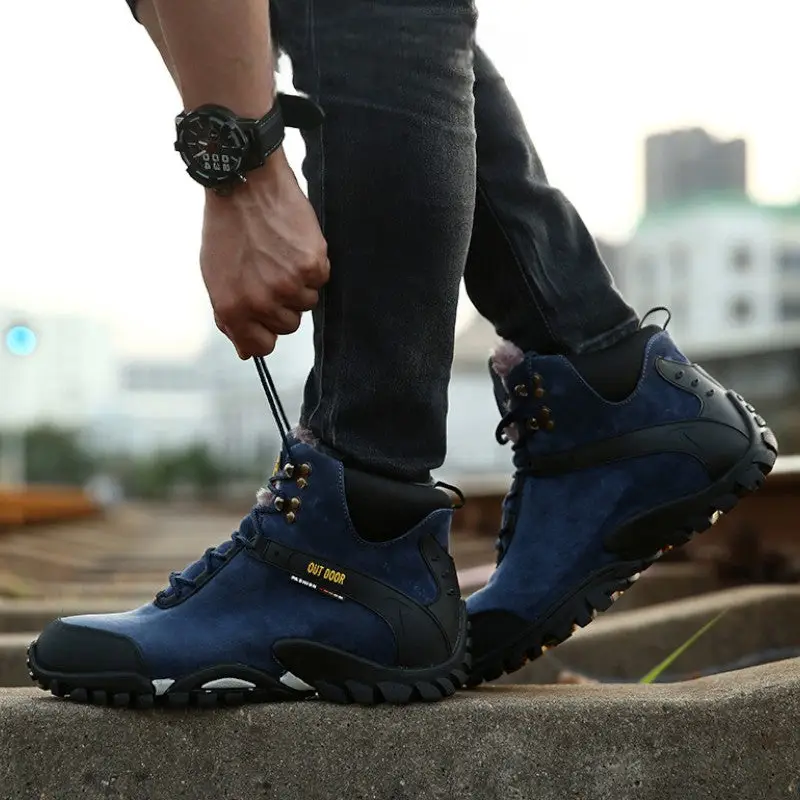 Chaussure randonnée bleu homme - Image 8