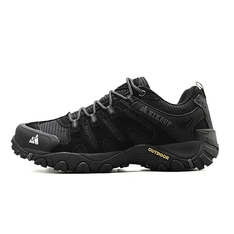 Chaussures basses noires militaires - Image 2