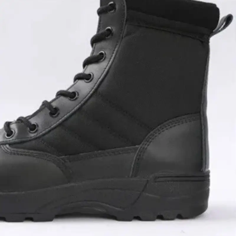 Chaussures noires militaires - Image 17