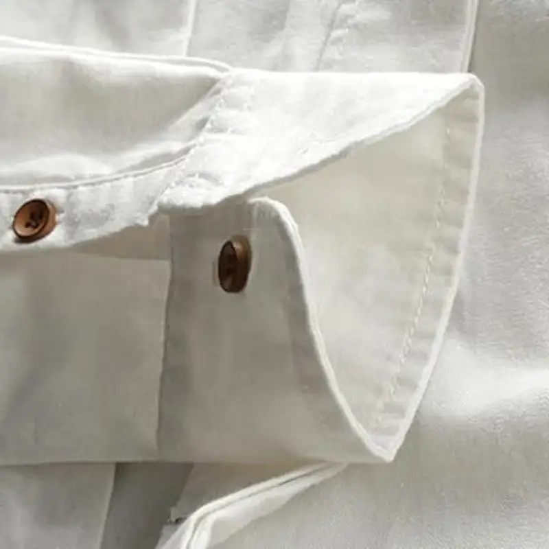 CHEMISE MILITAIRE EN LAIN - Image 3