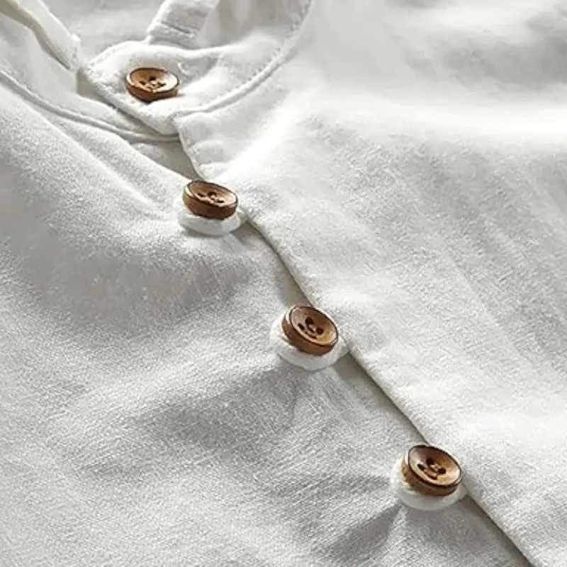 CHEMISE MILITAIRE EN LAIN - Image 5