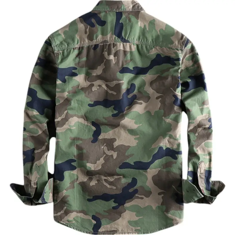 Chemise militaire femme grande taille - Image 2