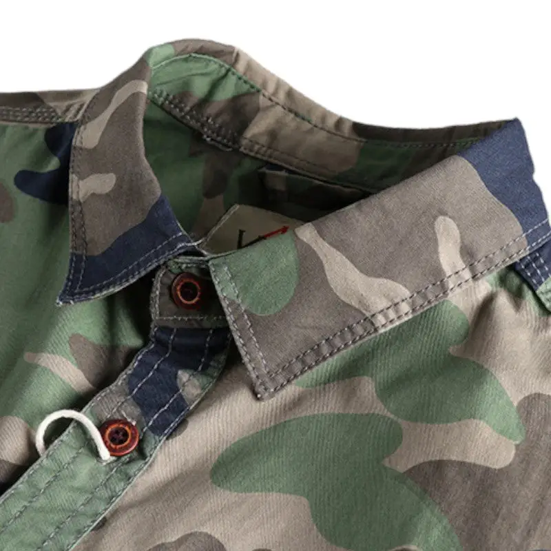 Chemise militaire femme grande taille - Image 3