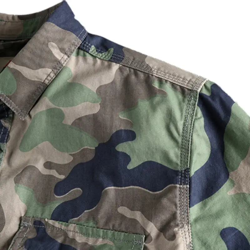 Chemise militaire femme grande taille - Image 4