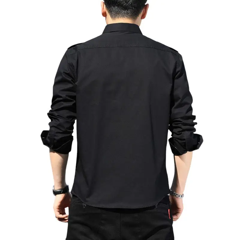 Chemise  style homme militaire - Image 4