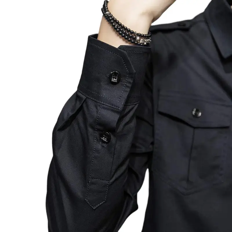 Chemise  style homme militaire - Image 5
