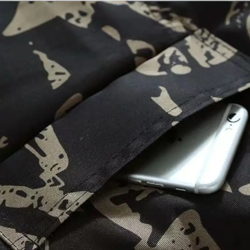 Doudoune camouflage militaire homme - Image 17