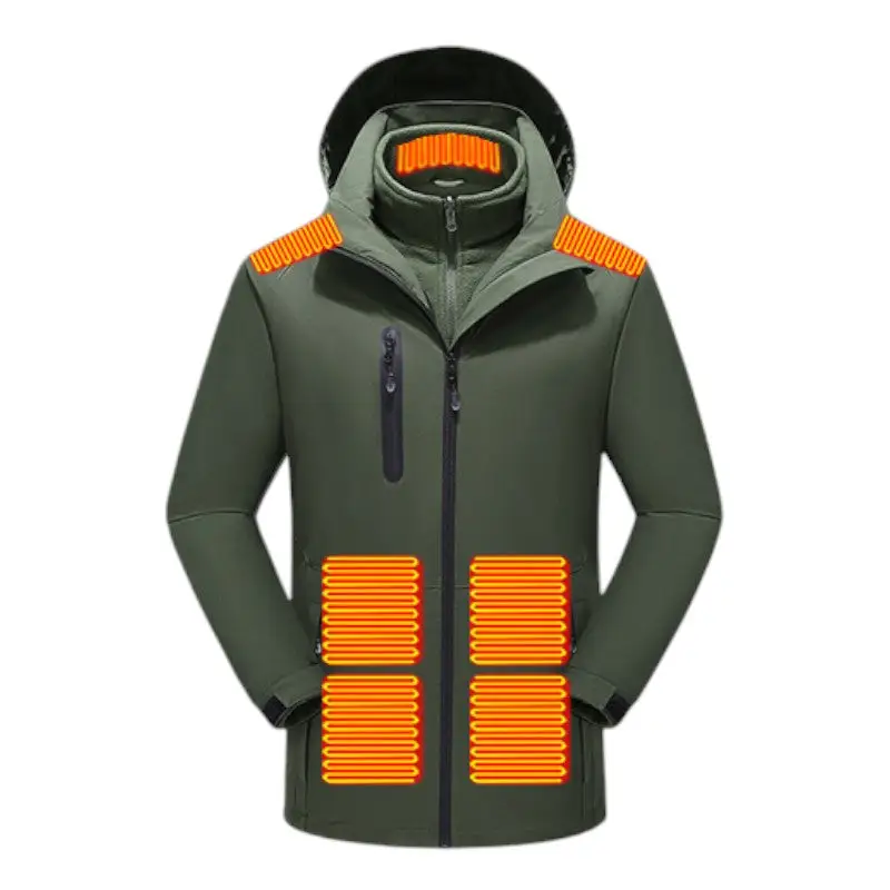 Doudoune chauffante doublé polaire homme - Image 15