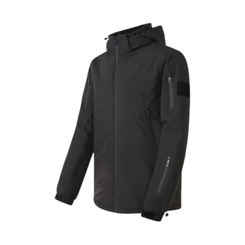 Doudoune chauffante homme noir - Image 3