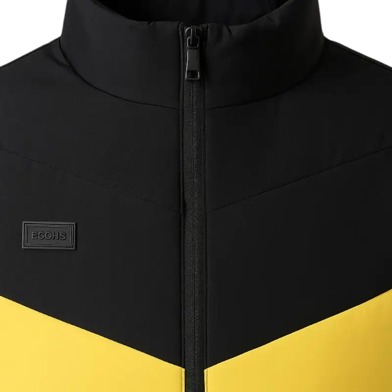 Doudoune chauffante jaune - Image 5