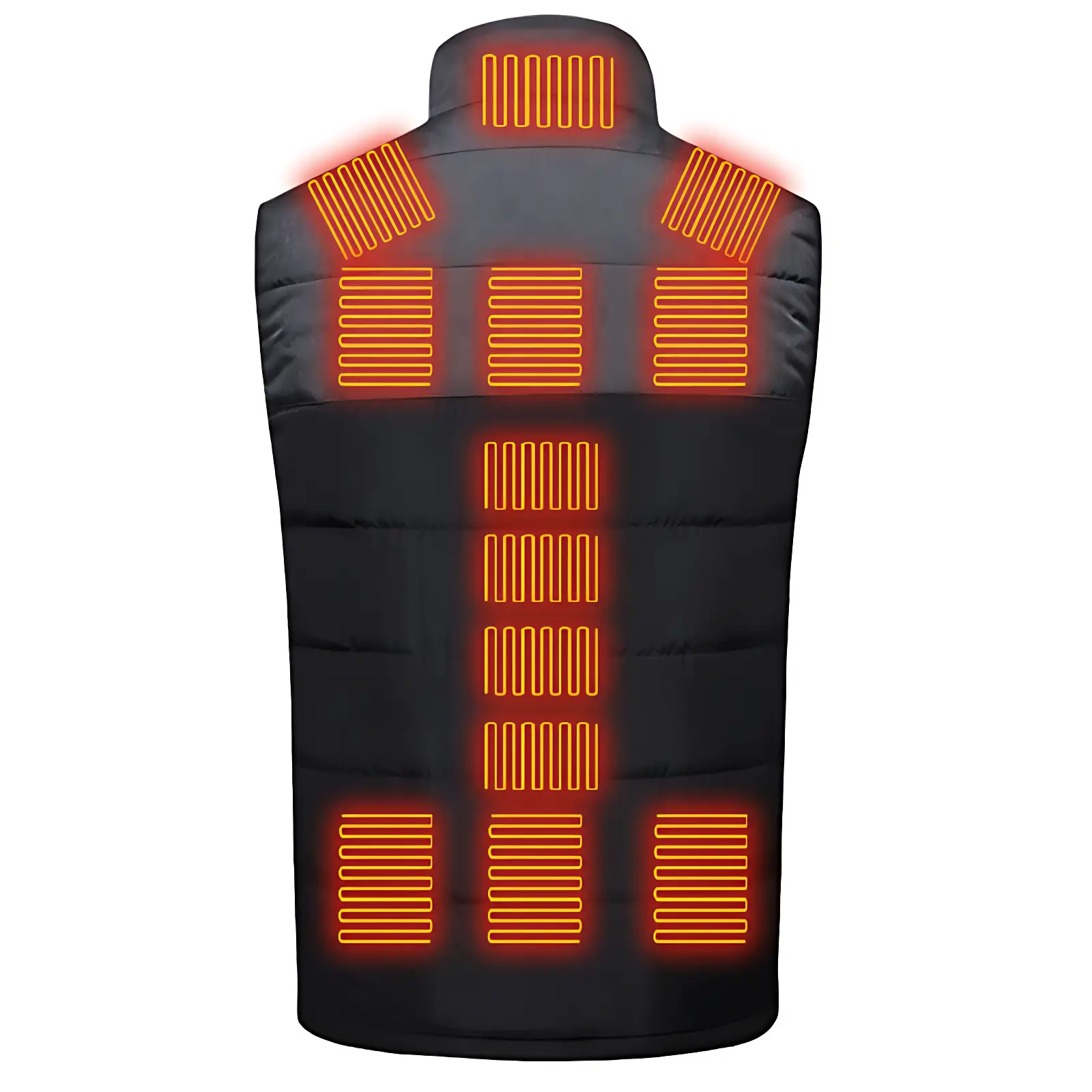 Doudoune sans manche chauffante homme avec batterie - Image 2