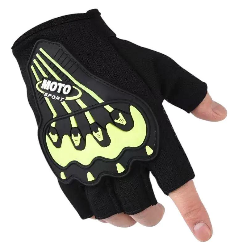 Gants militaire homme mi-doigts - Image 10