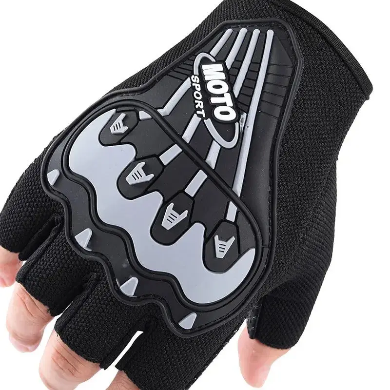 Gants militaire homme mi-doigts - Image 3