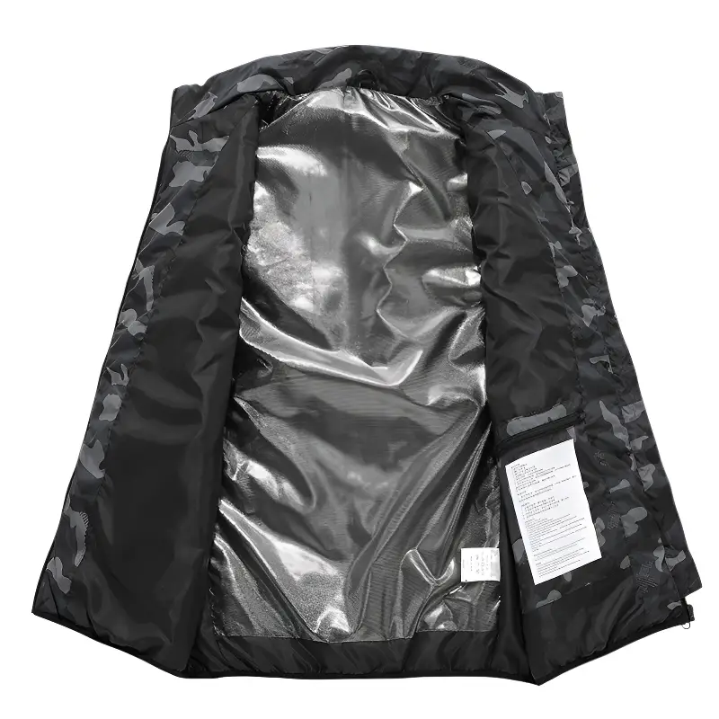 Gilet chauffant camouflage 9 zones - Image 3