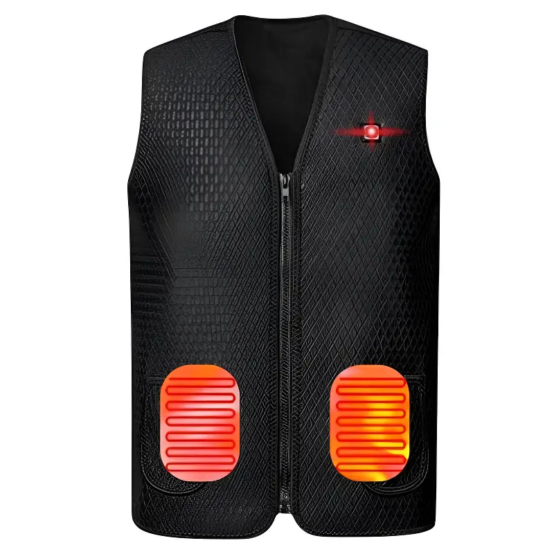 Gilet chauffant homme fibre de carbone - Image 3