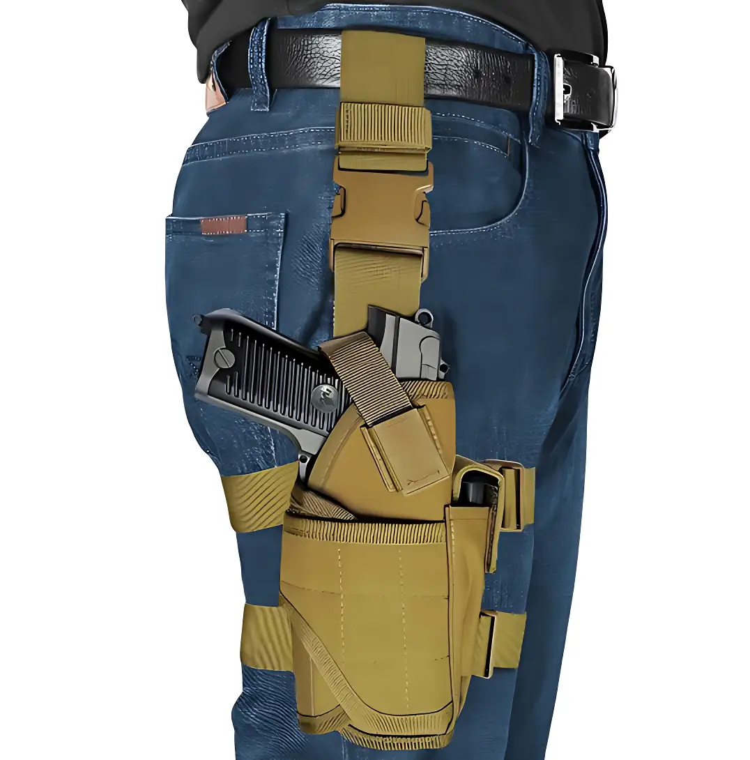 Holster de cuisse tactique avec sangle