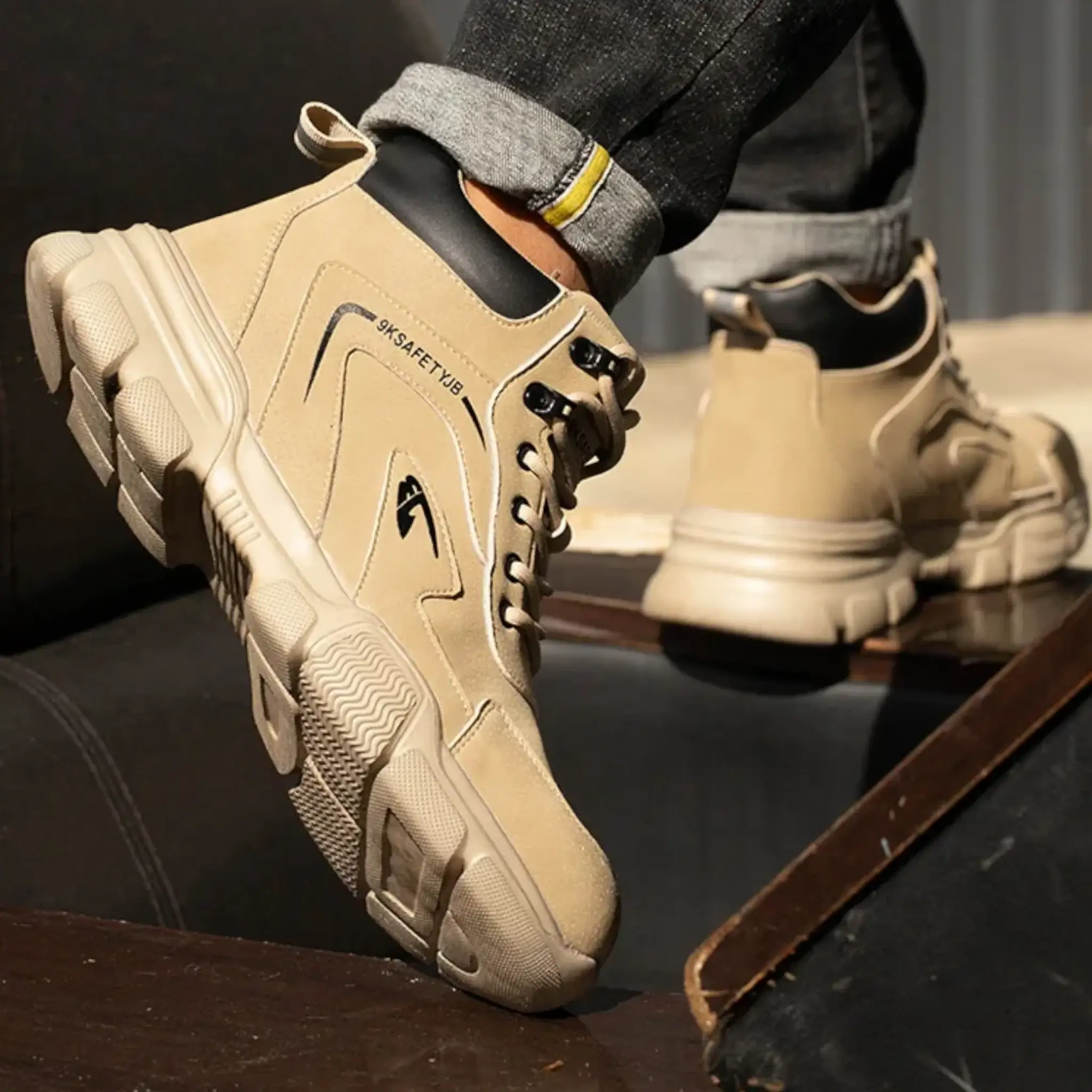 Homme chaussures kaki - Image 6