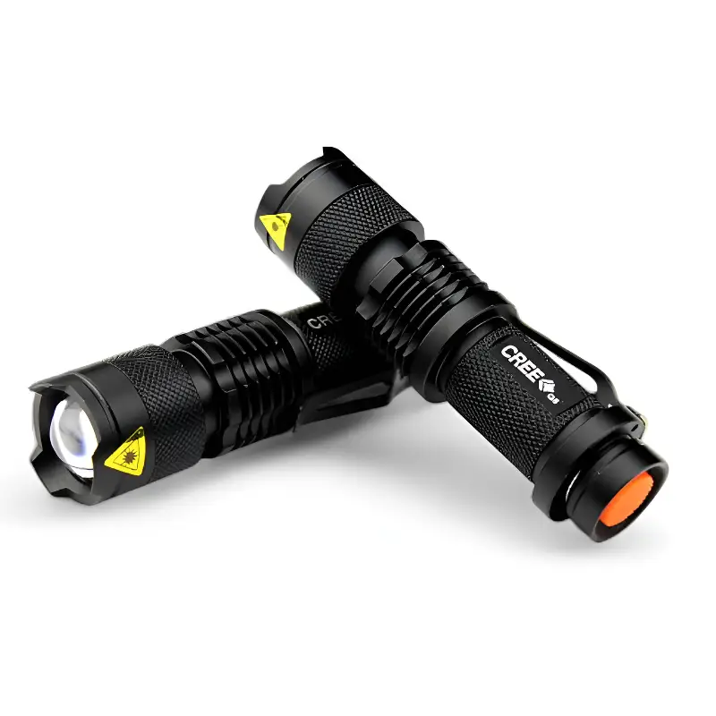 Mini lampe torche led zoom rechargeable - Image 3