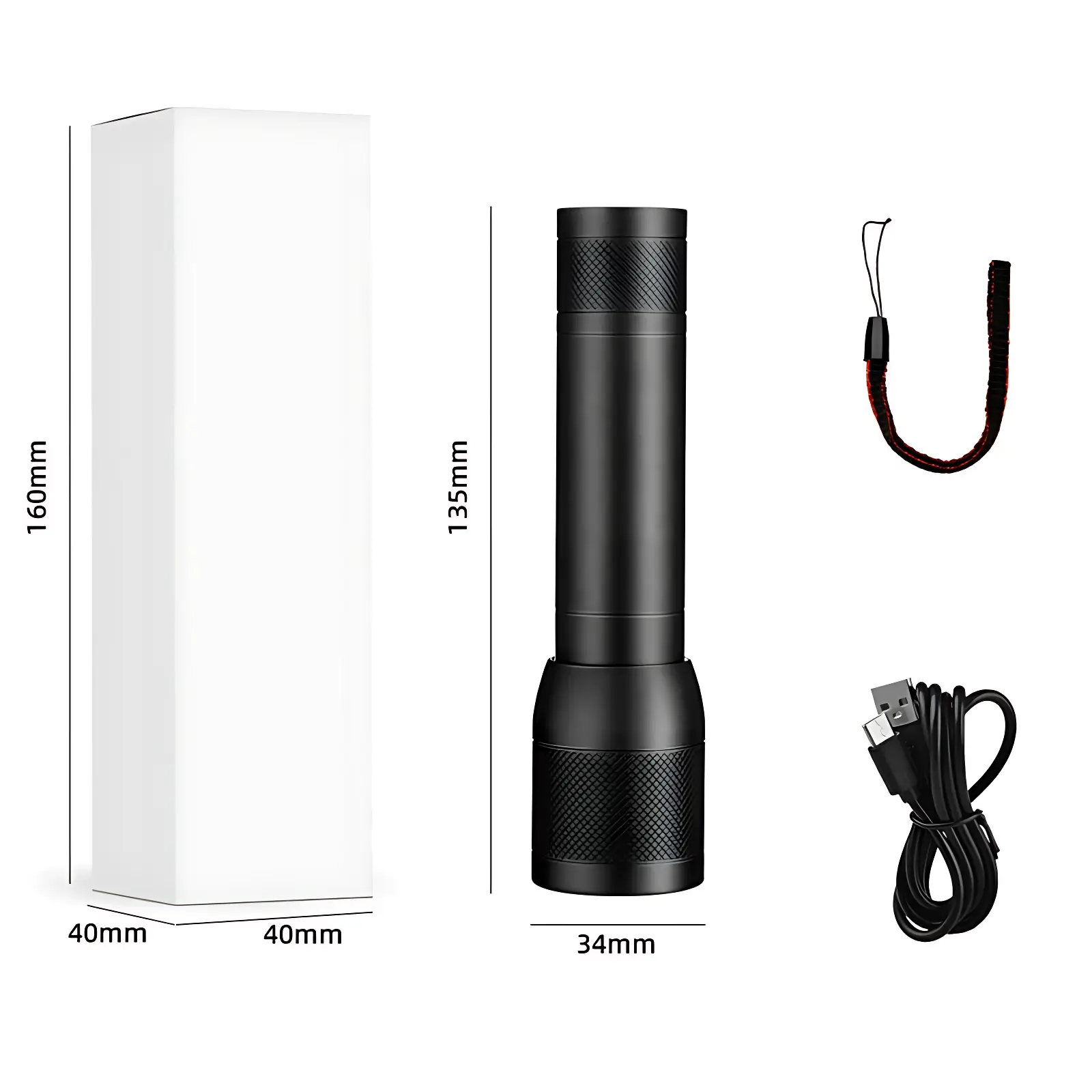 Lampe torche led anti choc - Image 6