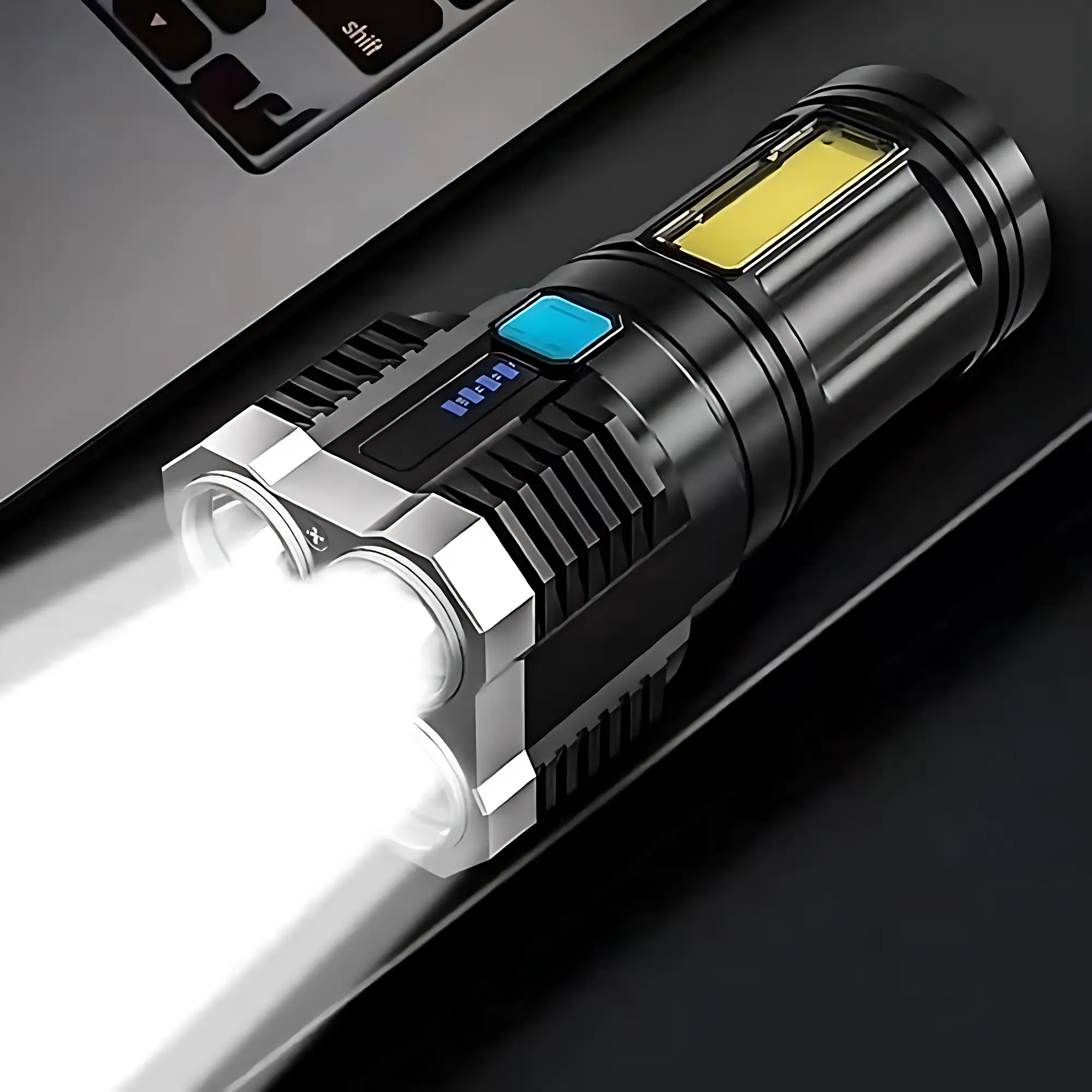 Lampe torche led rechargeable 1000 lumens - Image 7