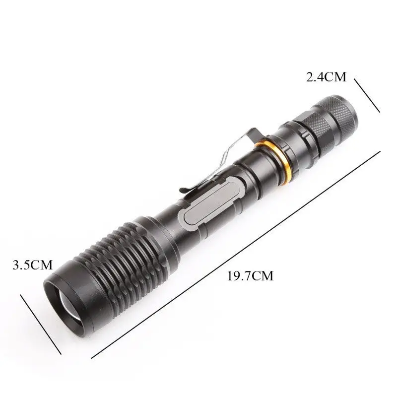 Lampe torche led rechargeable police - Image 2