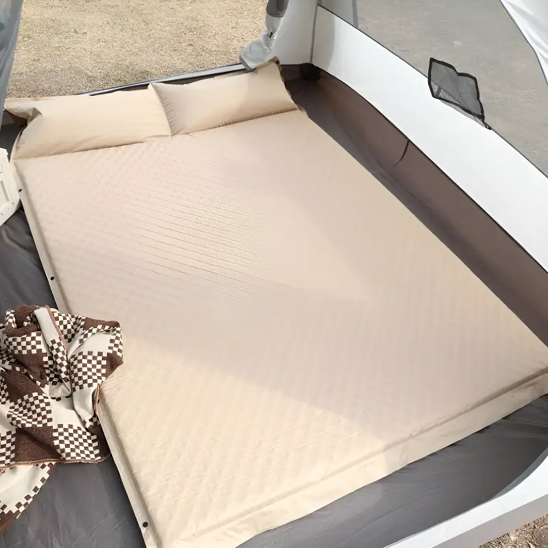 Matelas autogonflant simple 5 cm beige - Image 12