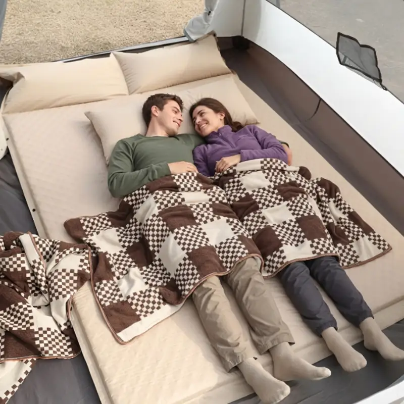 Matelas autogonflant simple 5 cm beige - Image 13