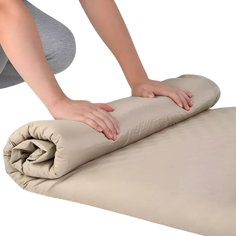 Matelas autogonflant simple 5 cm beige - Image 3