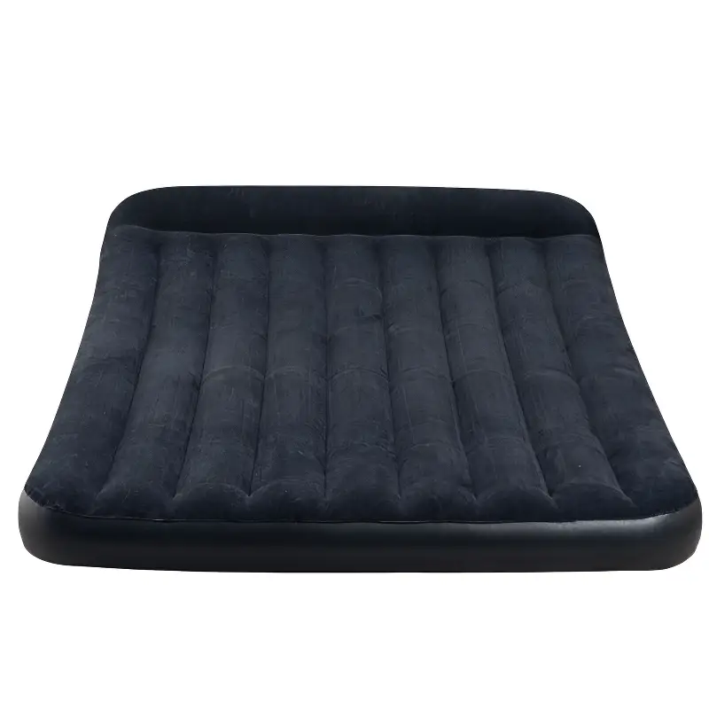 Matelas gonflable floqué 2 personnes