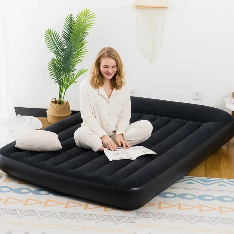 Matelas gonflable floqué 2 personnes - Image 4