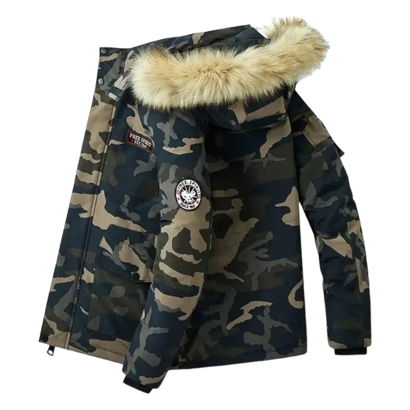 Mode parka militaire pour homme - Image 3